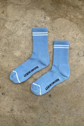 Boyfriend Socks - French Blue