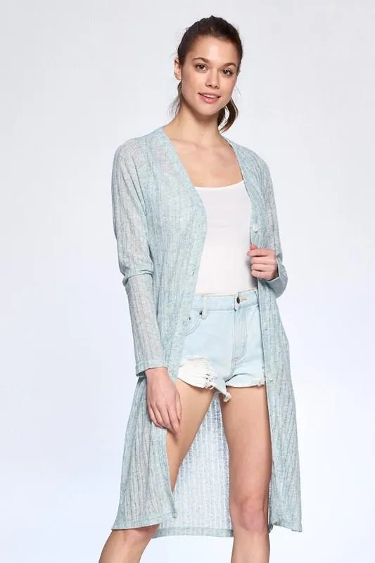 Cozy Long Tail Cardigan