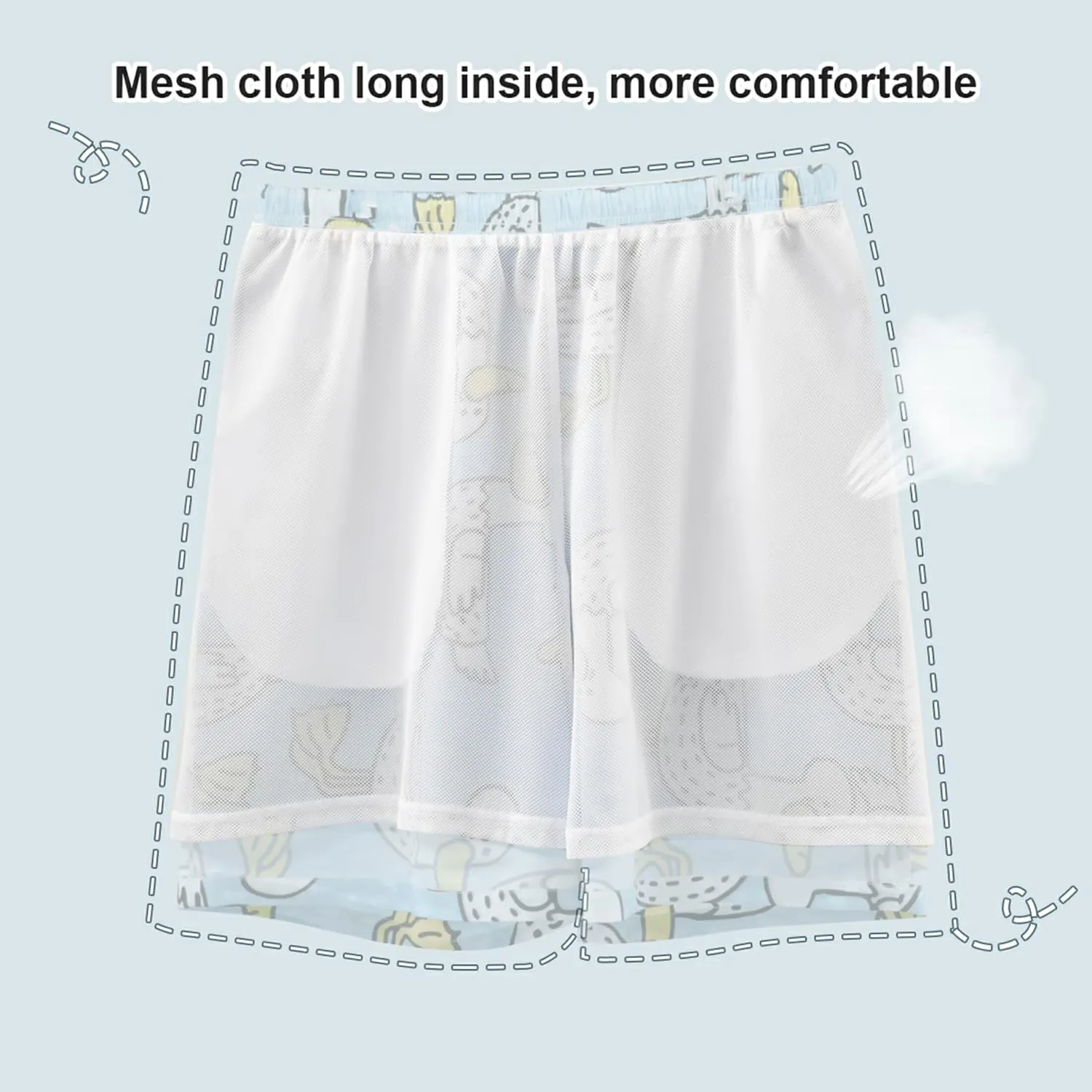Custom Men's Swim Trunks Funny Playful Panda Swinging Spring Floral Swimming Board Shorts Bathing Suits Swimwear S