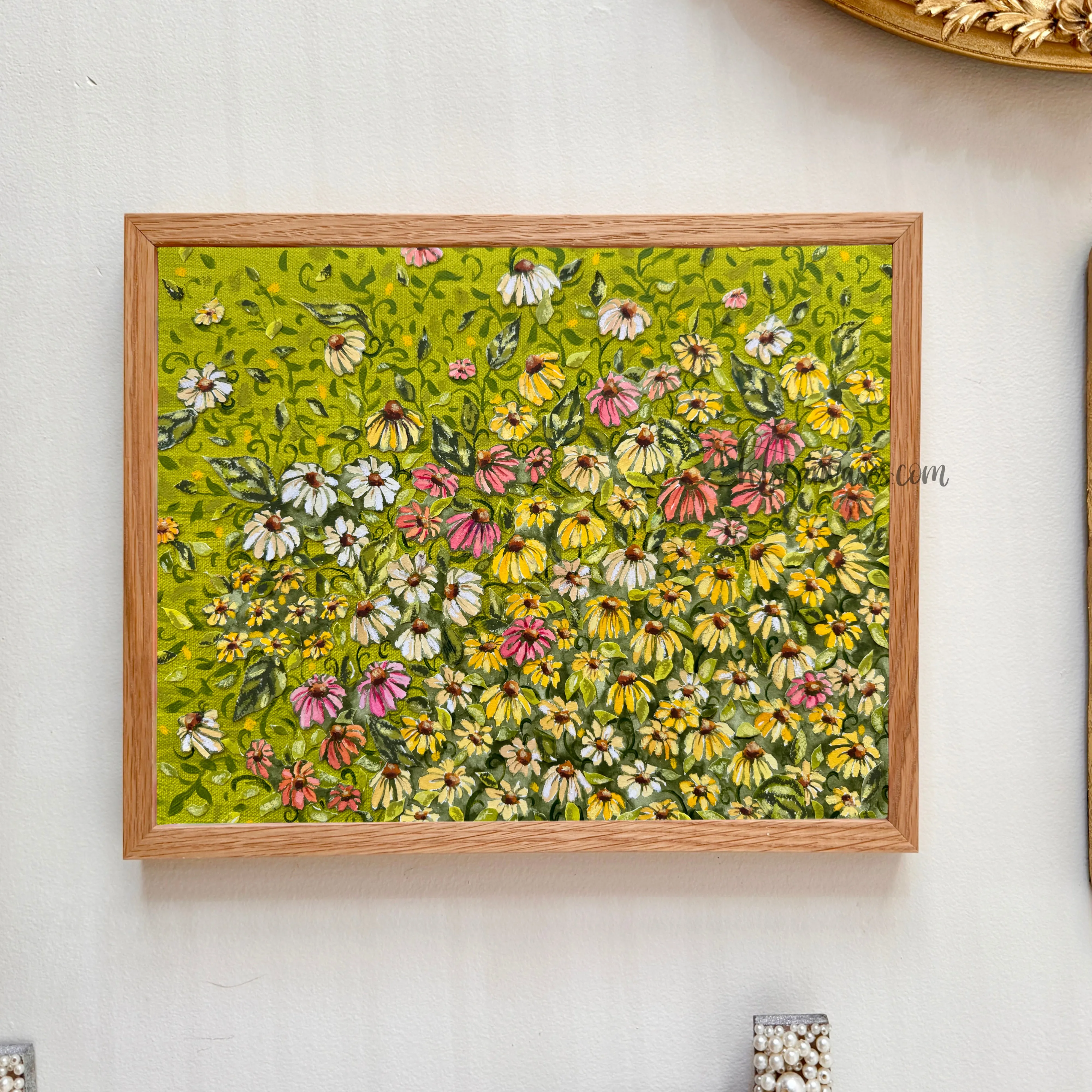 Ella in Springtime Art Print