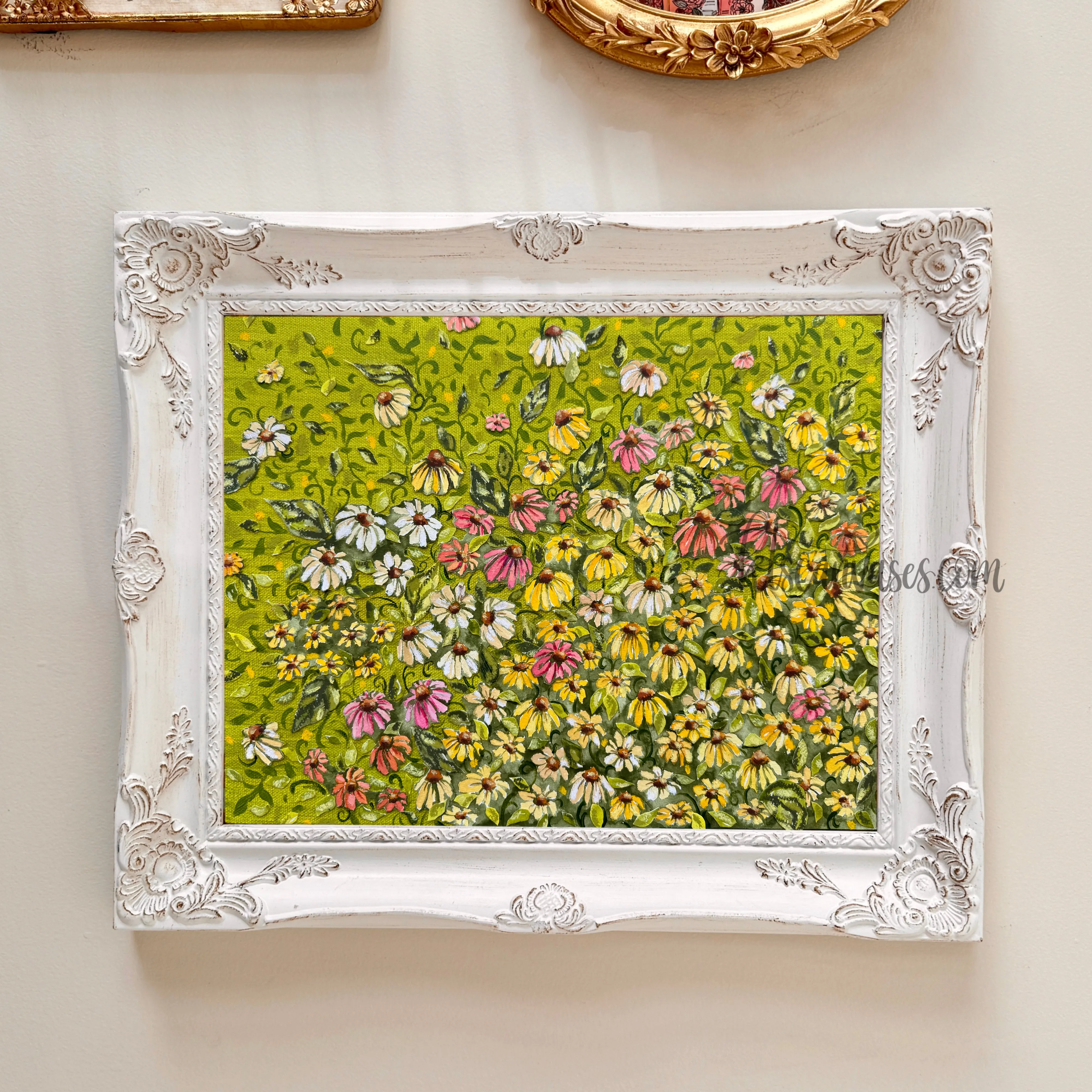 Ella in Springtime Art Print
