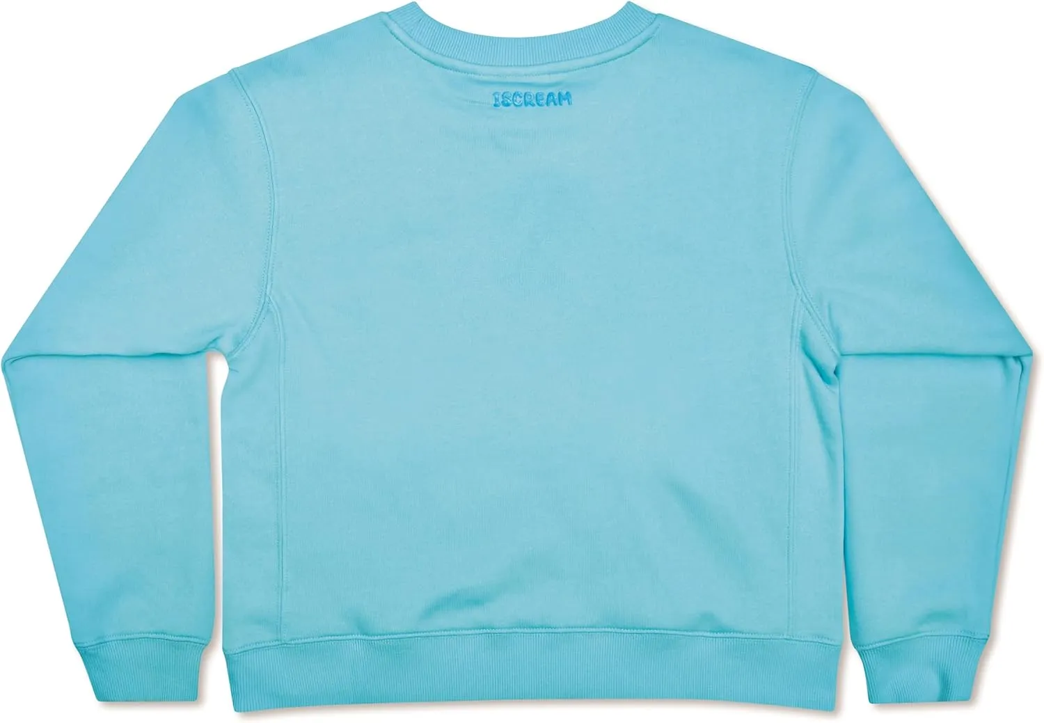iscream Big Girls Softest Puff Fleece Crewneck Chenille Applique Sweatshirt