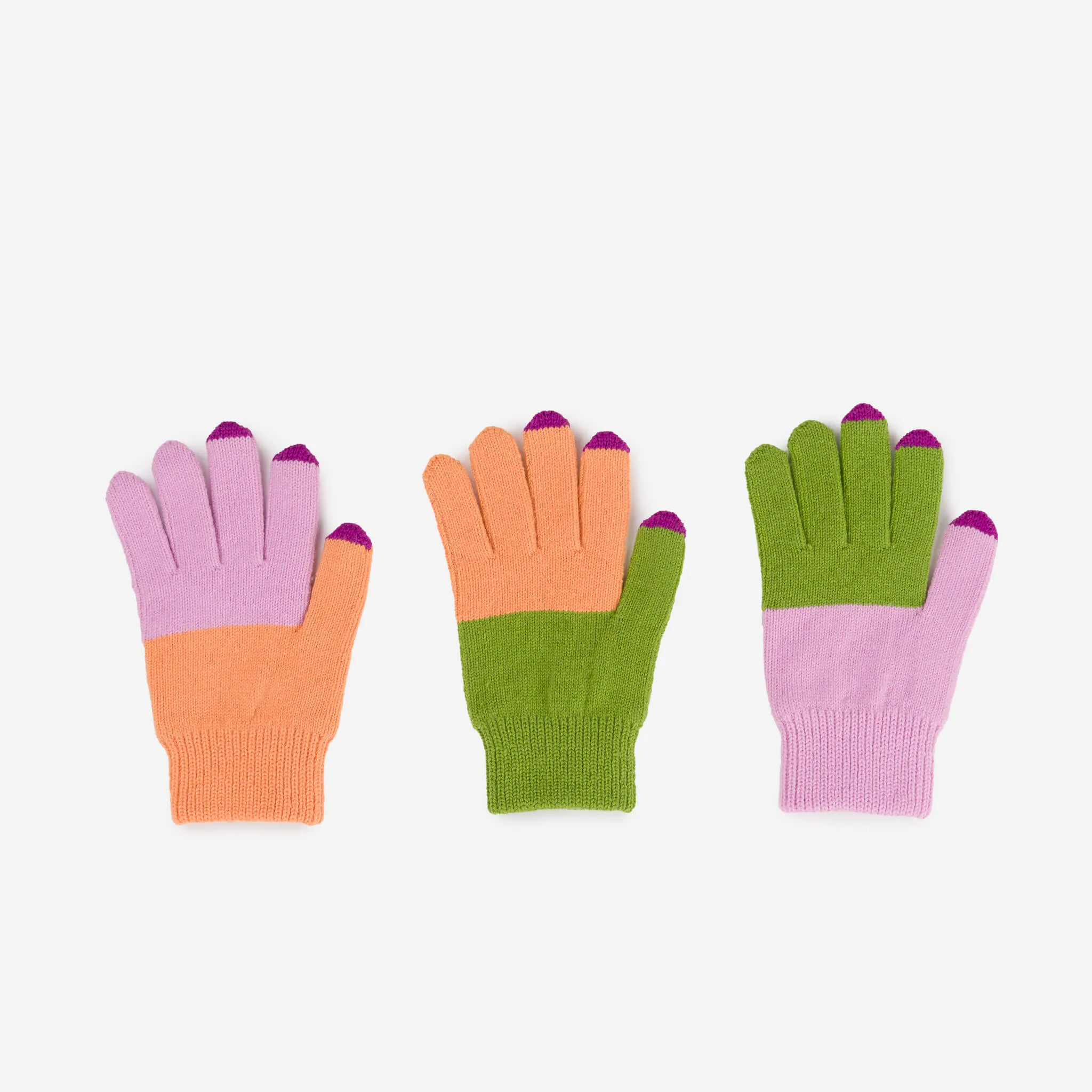 Kids Pair & Spare Touchscreen Gloves