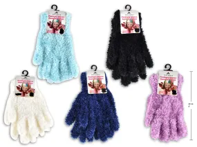 Ladies Feathery Magic Gloves One Size