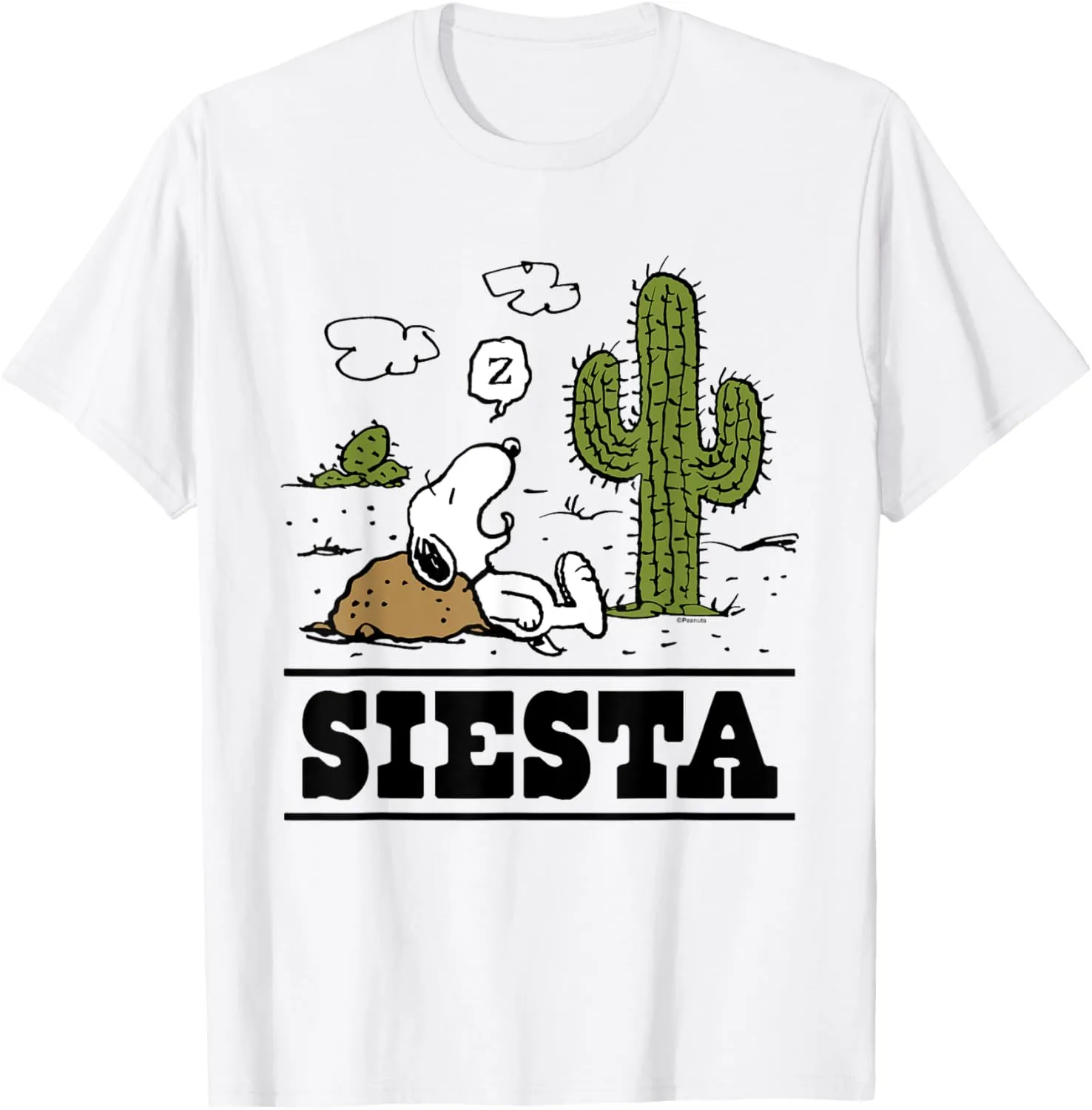 Peanuts - Snoopy Siesta Desert T-Shirt