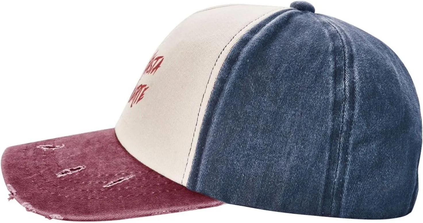 Real Hasta Music in La Muerte Fashion Baseball Caps, Sports Caps, Fitness Caps, Unisex Hats for Adults