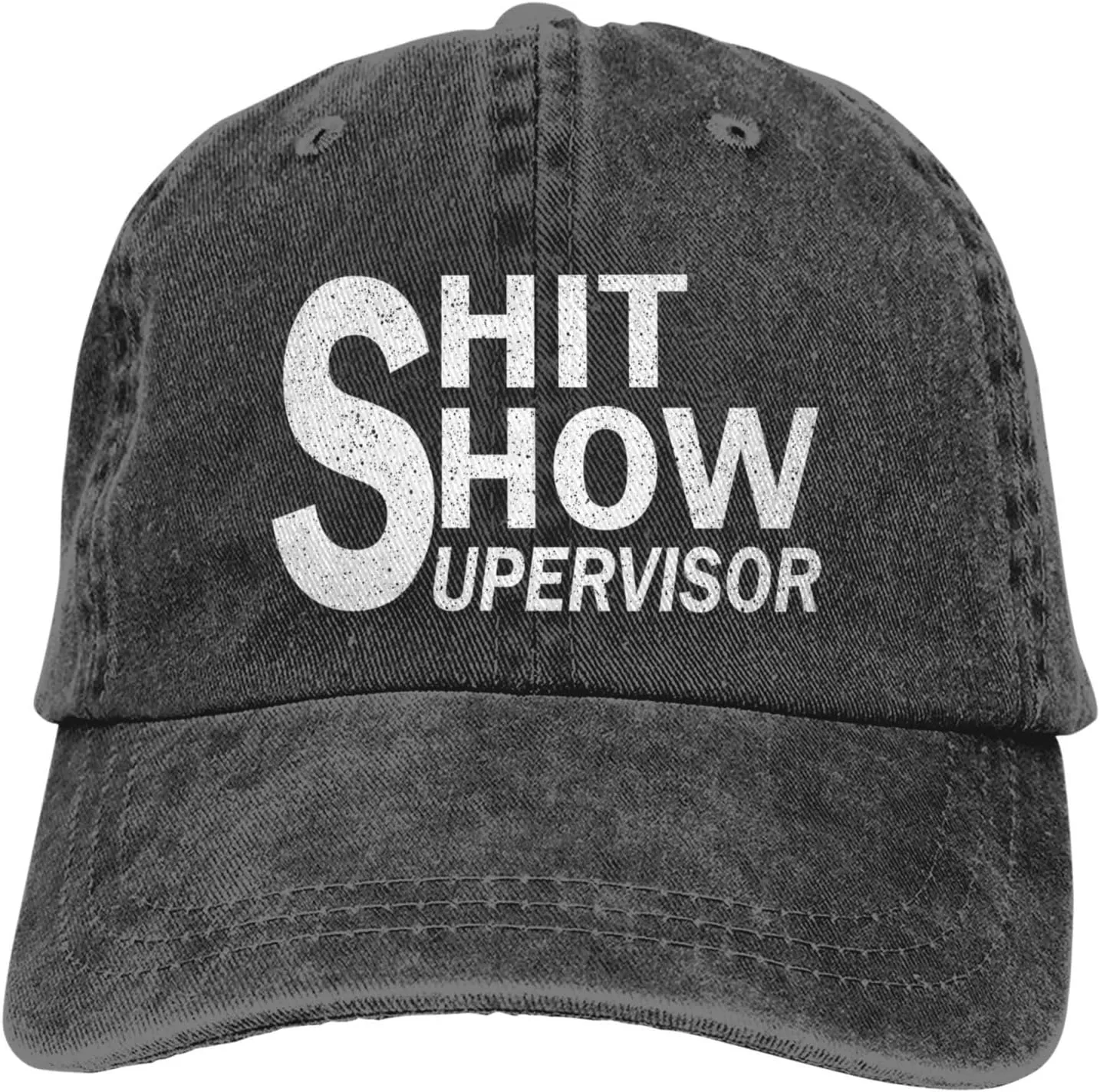Show Supervisor Baseball Hat Funny Caps for Men Women Unisex Vintage Caps