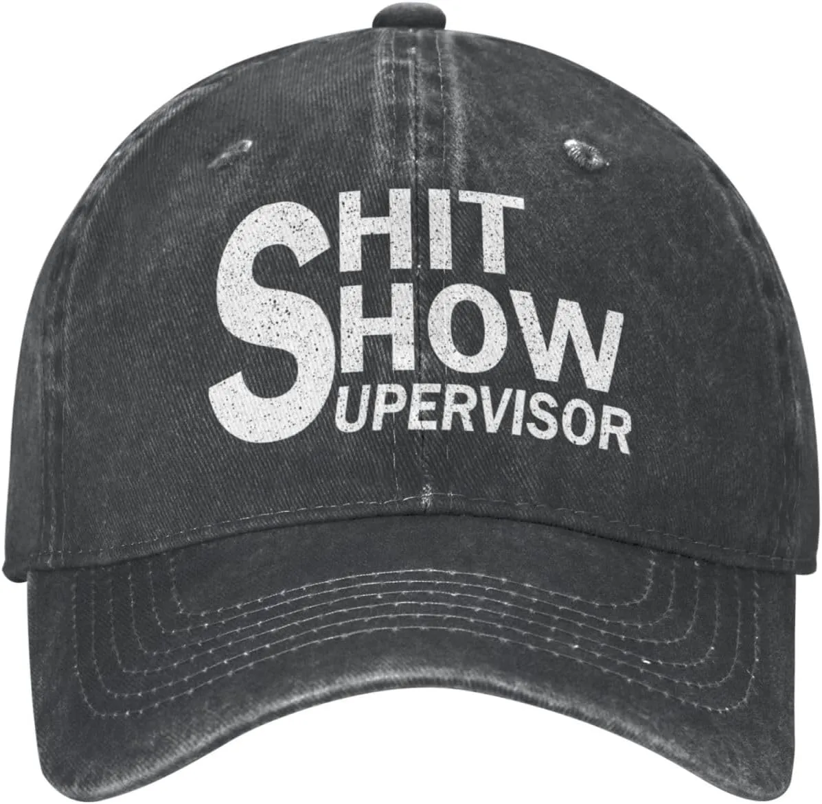 Show Supervisor Baseball Hat Funny Caps for Men Women Unisex Vintage Caps